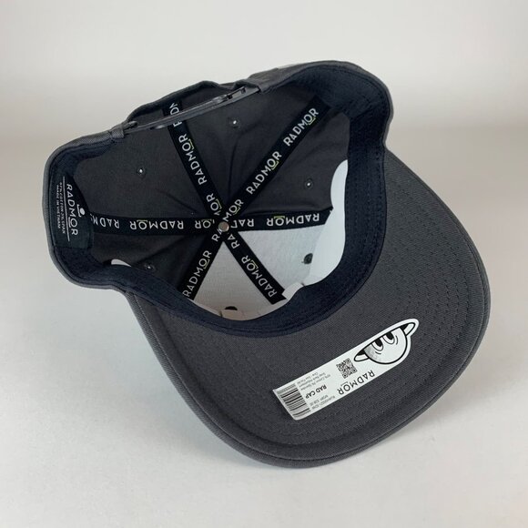 Radmor Golf Mens Gray Citizens of the Game Snapback Hat New - Picture 5 of 6